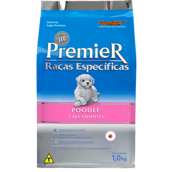 Premier Poodle Cães Filhotes - 1 kg